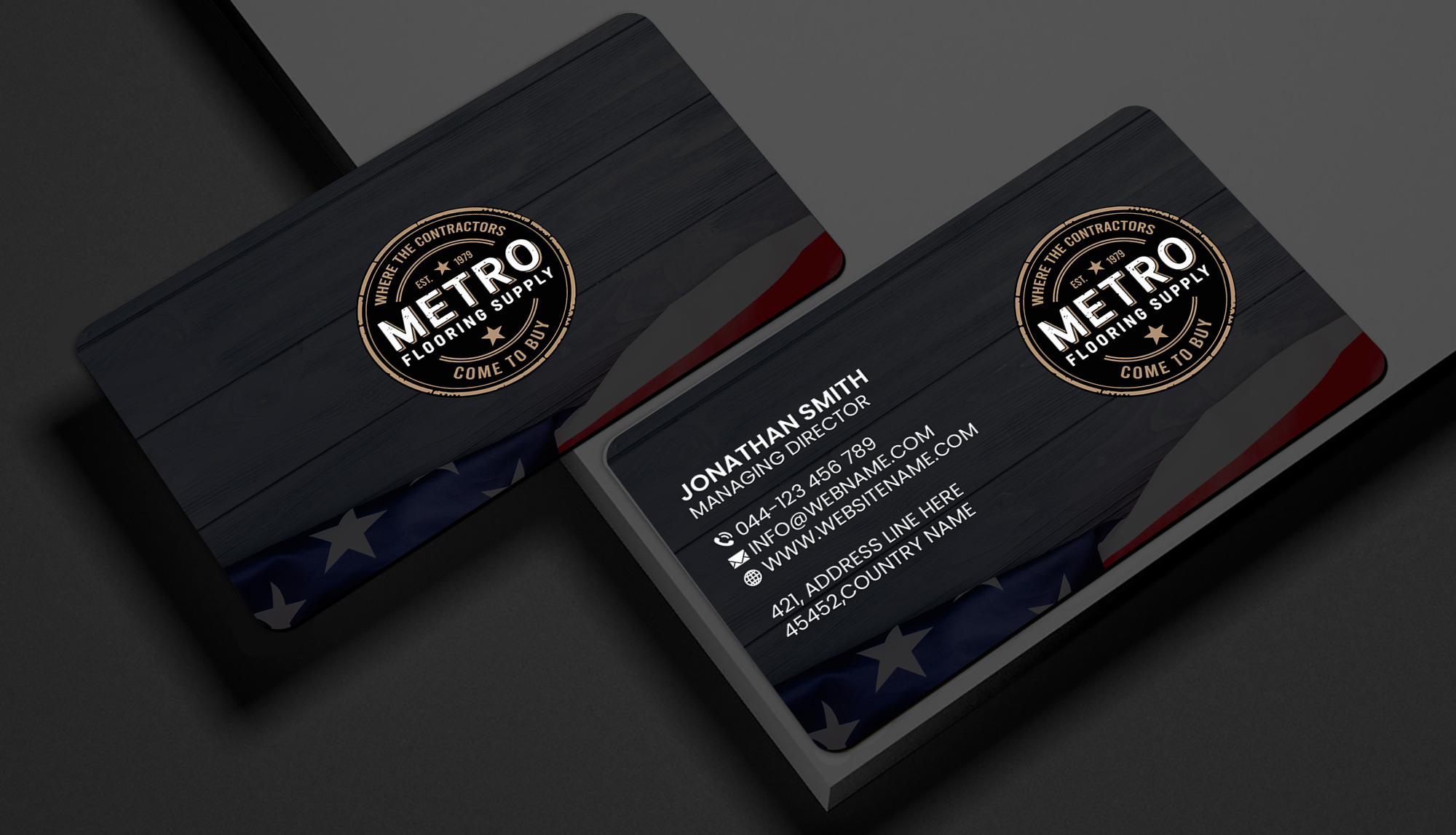 Diseño de Tarjeta de Presentación por Creations Box 2015 para Above The Rest Floors and More | Diseño #34559155