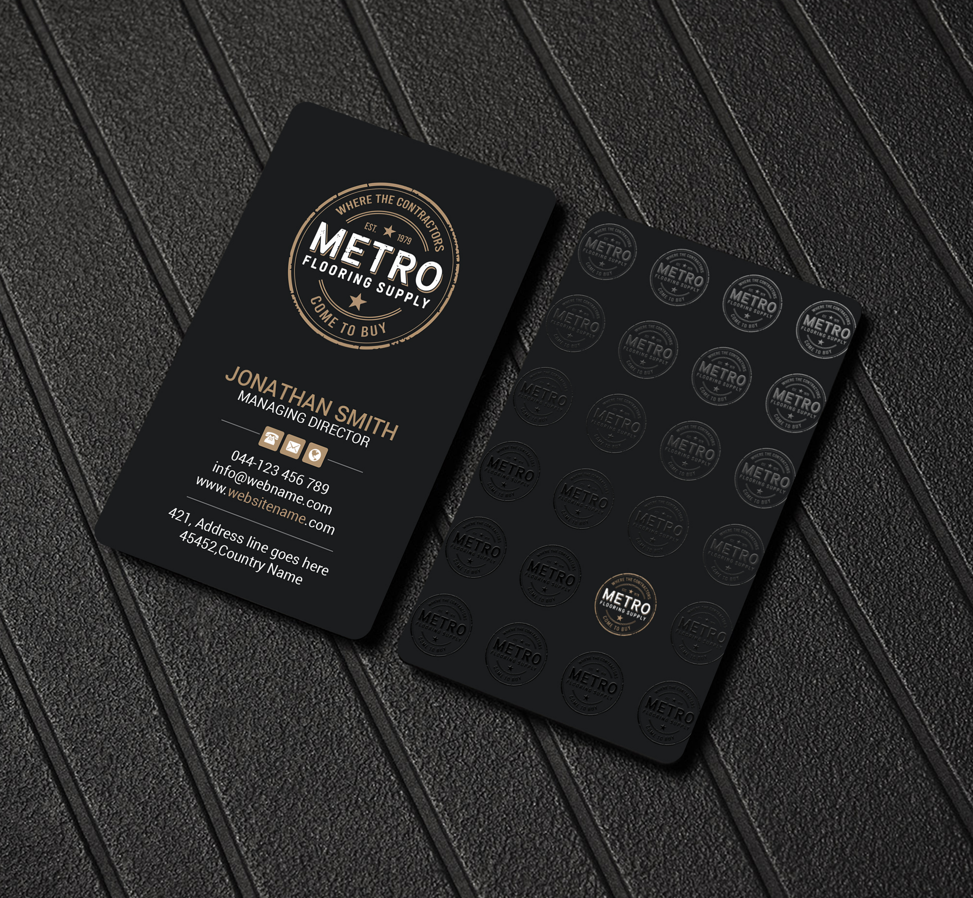 Diseño de Tarjeta de Presentación por Creations Box 2015 para Above The Rest Floors and More | Diseño #34559171