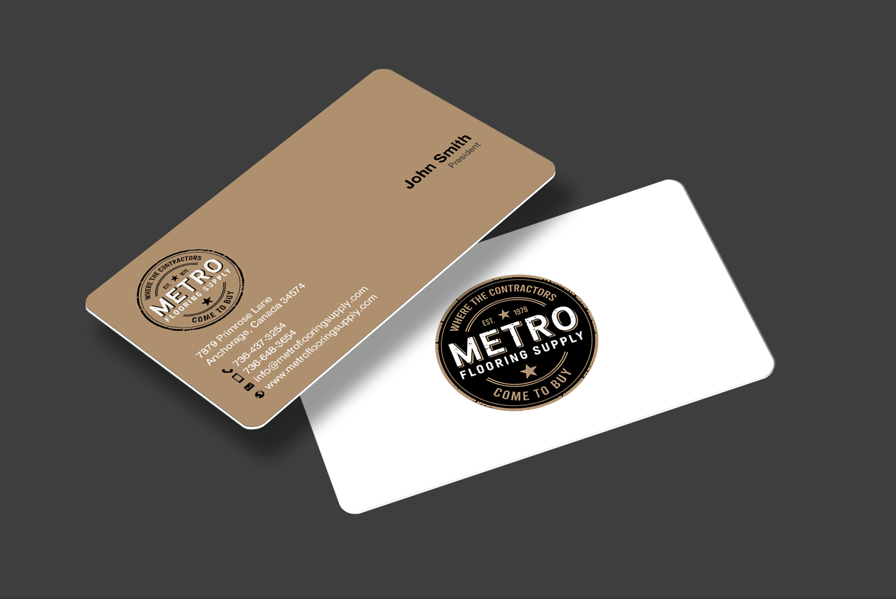 Business Card Design by chandrayaan.creative for Above The Rest Floors and More | Design #34558565