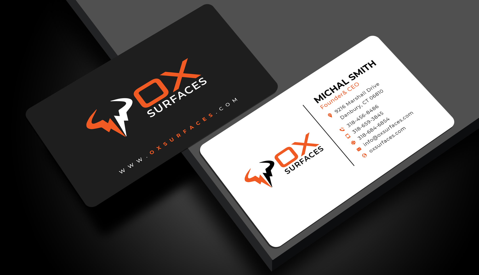 Visitenkarten-Design von Sun Moon Graphic Designer für Above The Rest Floors and More | Design #34548685