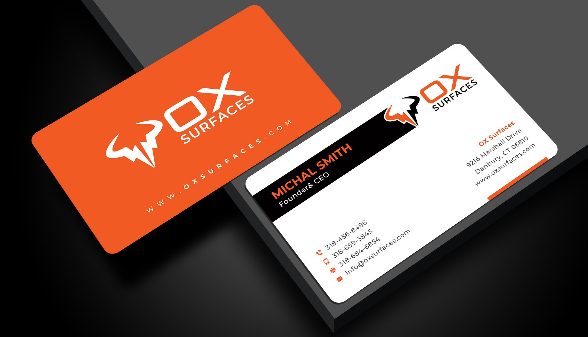 Visitenkarten-Design von Sun Moon Graphic Designer für Above The Rest Floors and More | Design #34548689