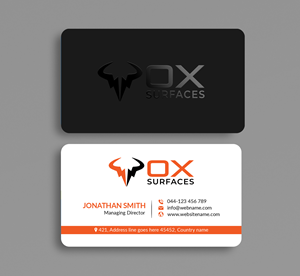 Visitenkarten-Design von freelancer75 für Above The Rest Floors and More | Design: #34543864