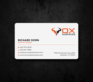 Visitenkarten-Design von Uttom 2 für Above The Rest Floors and More | Design: #34543460