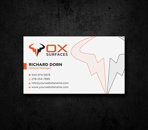 Visitenkarten-Design von Uttom 2 für Above The Rest Floors and More | Design: #34543462