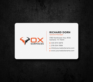 Visitenkarten-Design von Uttom 2 für Above The Rest Floors and More | Design: #34543467