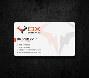 Visitenkarten-Design von Uttom 2 für Above The Rest Floors and More | Design: #34543468