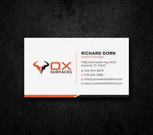 Visitenkarten-Design von Uttom 2 für Above The Rest Floors and More | Design: #34543488