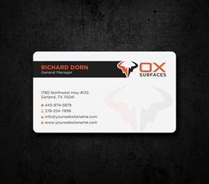 Business Card Design by Uttom 2 for Above The Rest Floors and More | Design: #34543879