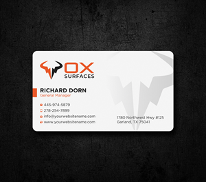 Business Card Design by Uttom 2 for Above The Rest Floors and More | Design: #34543882