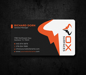 Business Card Design by Uttom 2 for Above The Rest Floors and More | Design: #34549711
