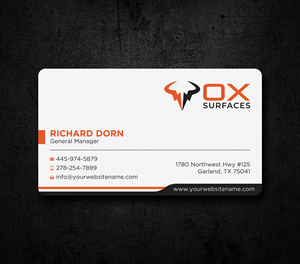 Business Card Design by Uttom 2 for Above The Rest Floors and More | Design: #34549713