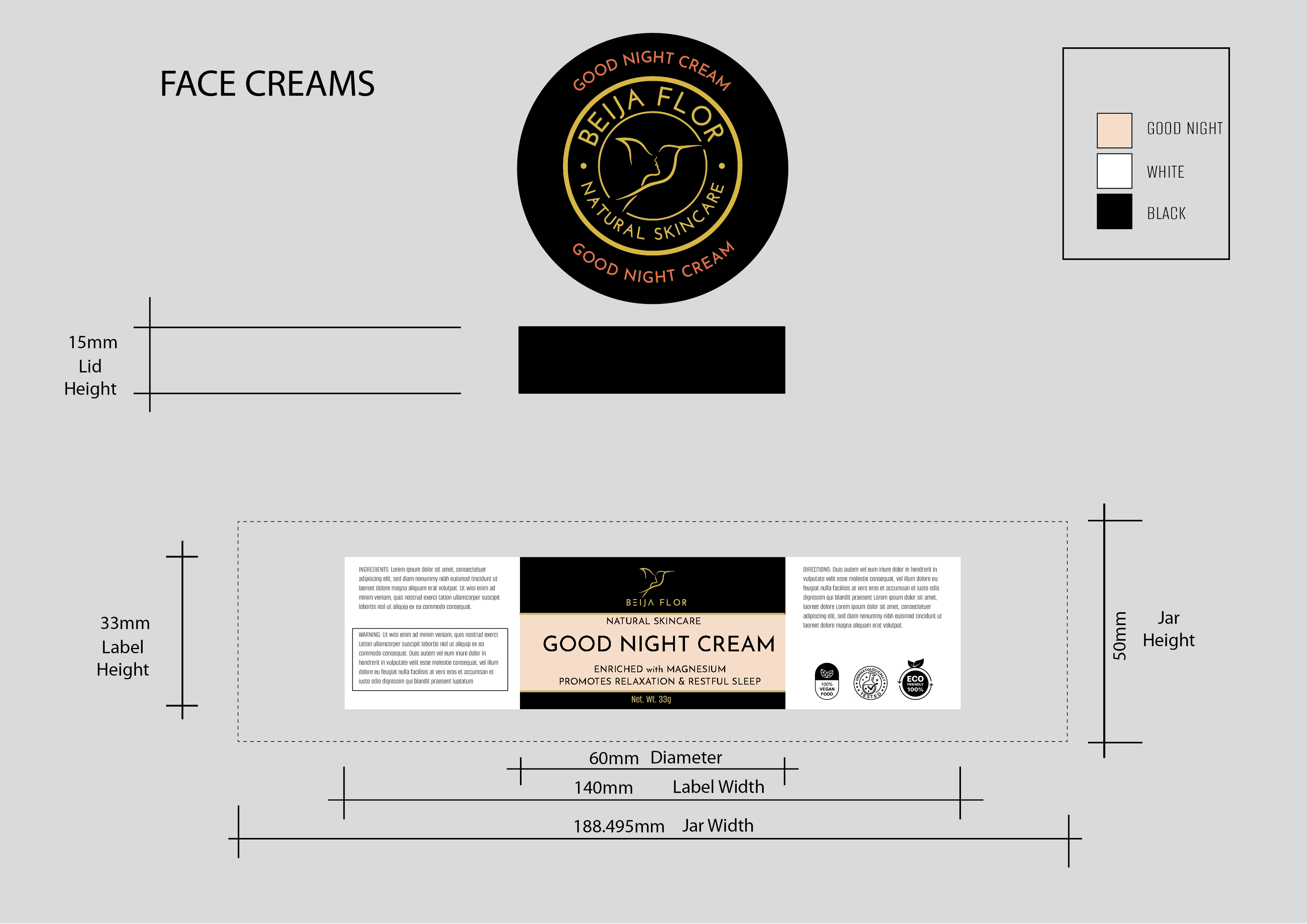 Label Design by Javelin Studio for Cogni | Design #34590412