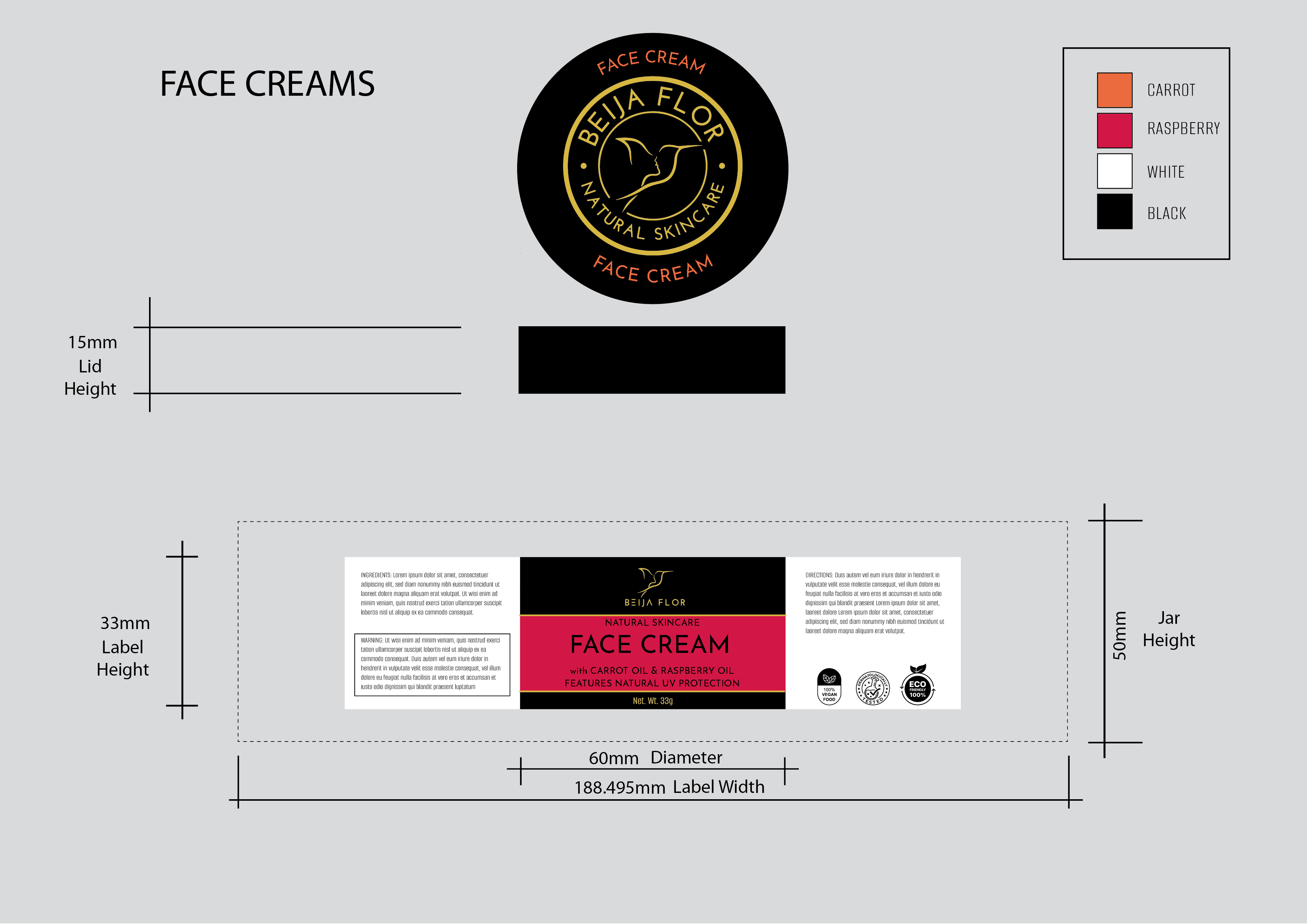 Label Design by Javelin Studio for Cogni | Design #34590414