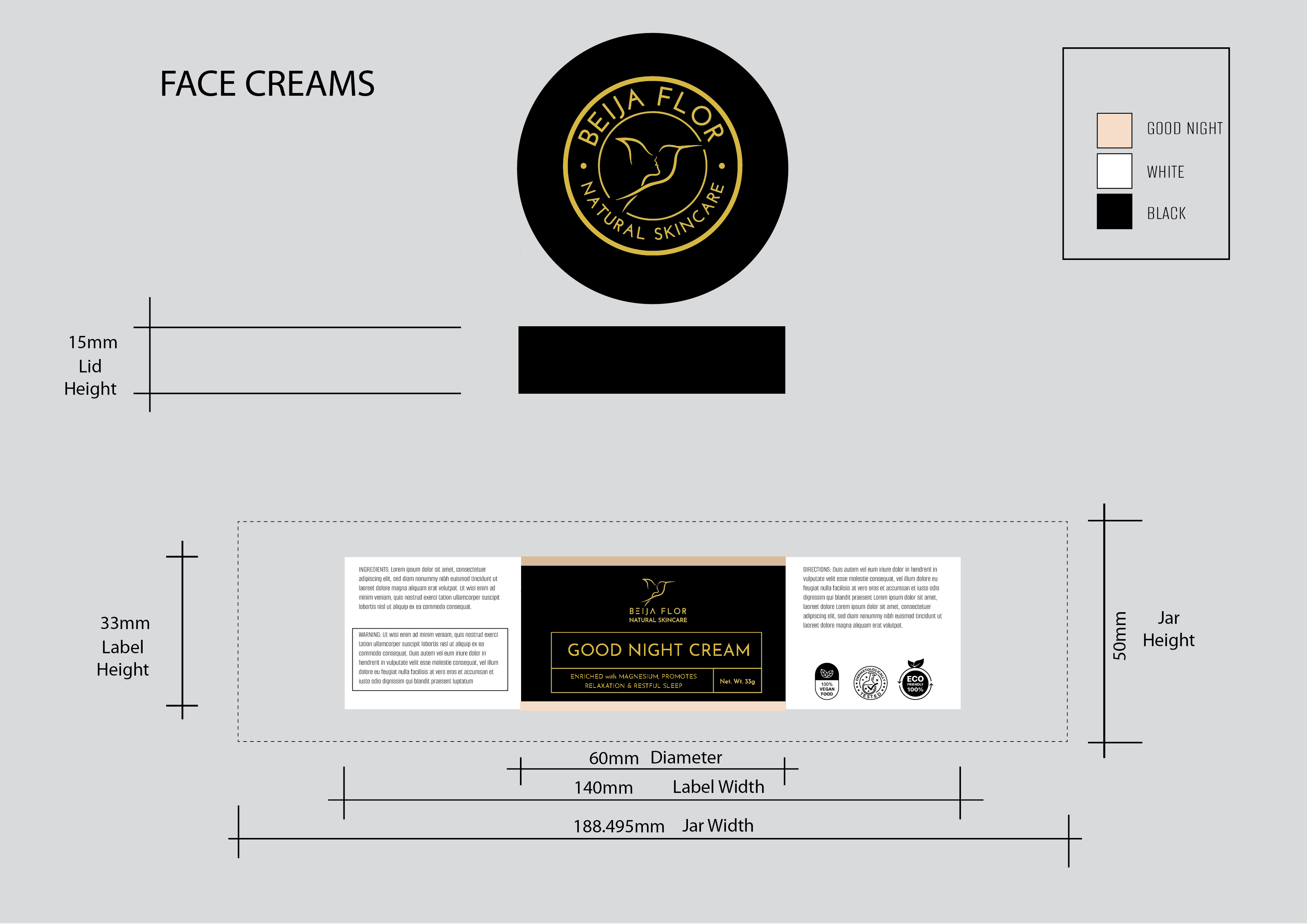 Label Design by Javelin Studio for Cogni | Design #34622293