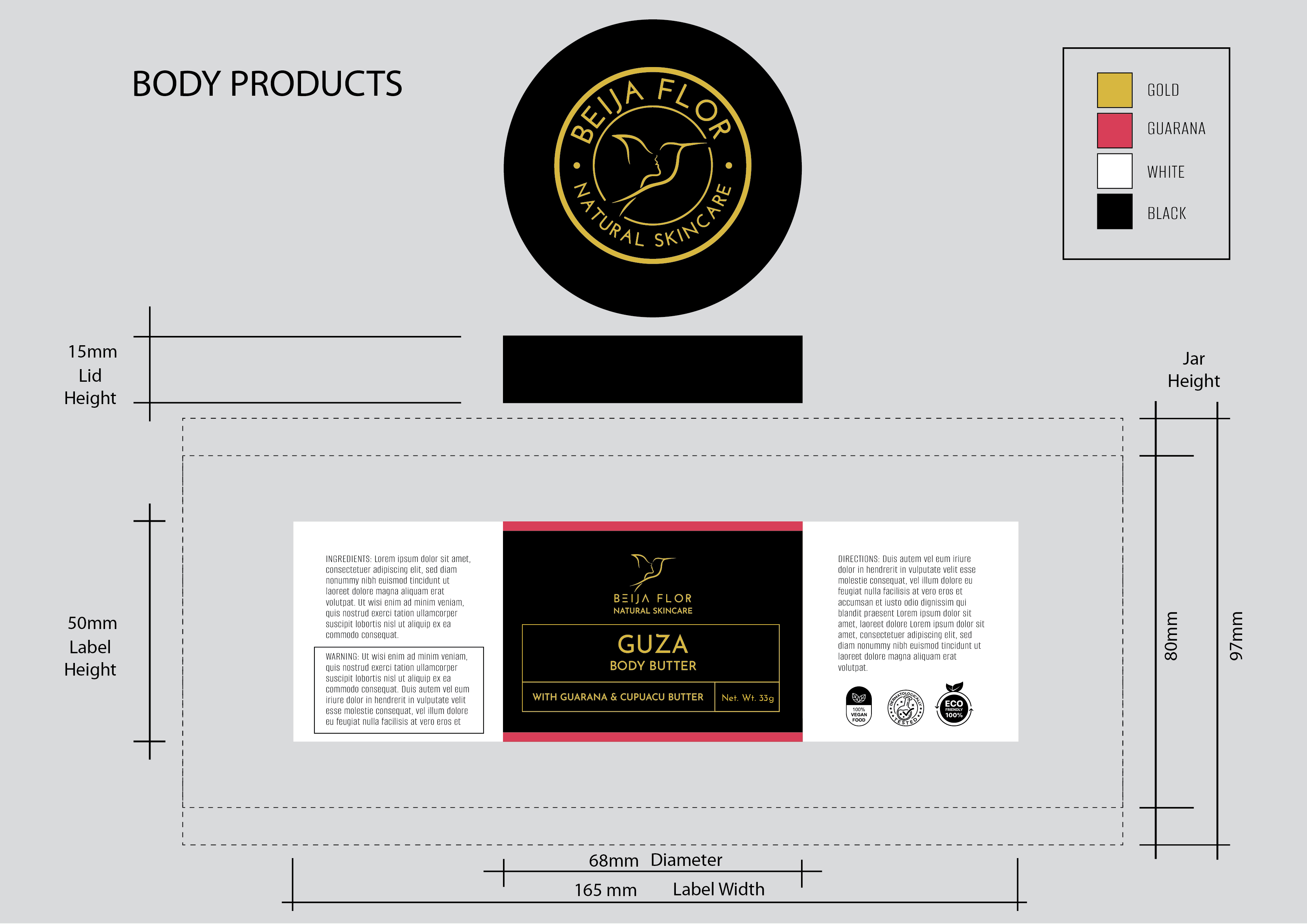 Label Design by Javelin Studio for Cogni | Design #34622304