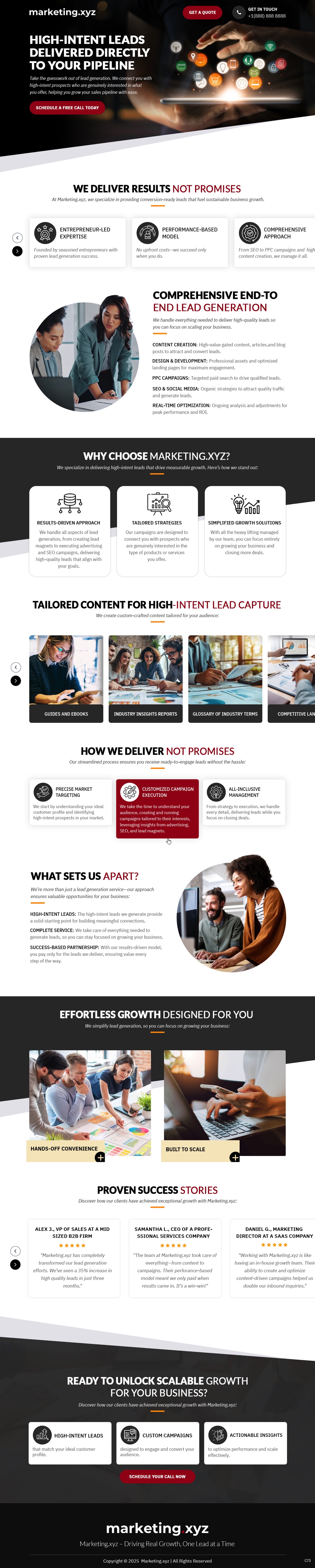 Web Design by pb for this project | Design #34552825