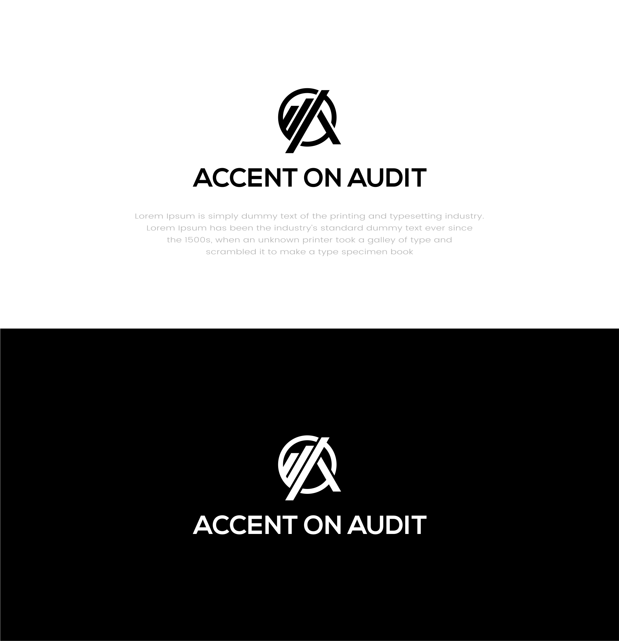 Logo Design by Barokahe guse for Accent on Audit B.V. | Design #34556028