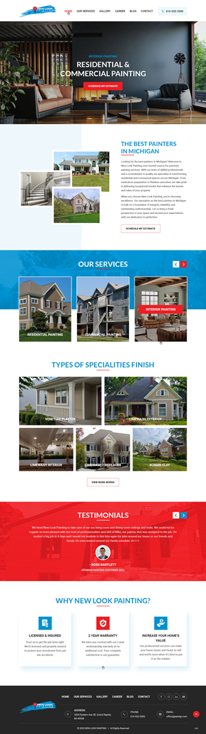 Web Design by pb for this project | Design: #34552834