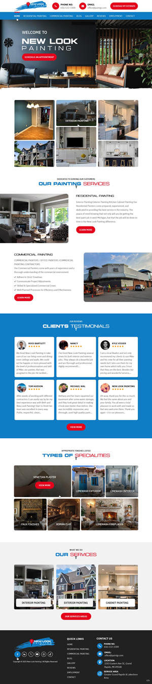Web Design by pb for this project | Design: #34552851