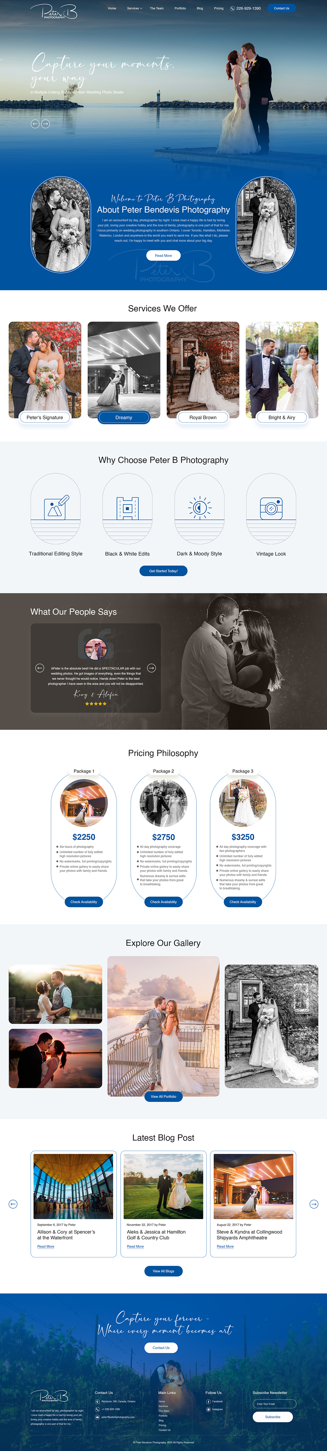 Web Design by IDesign1606 for this project | Design #34588872