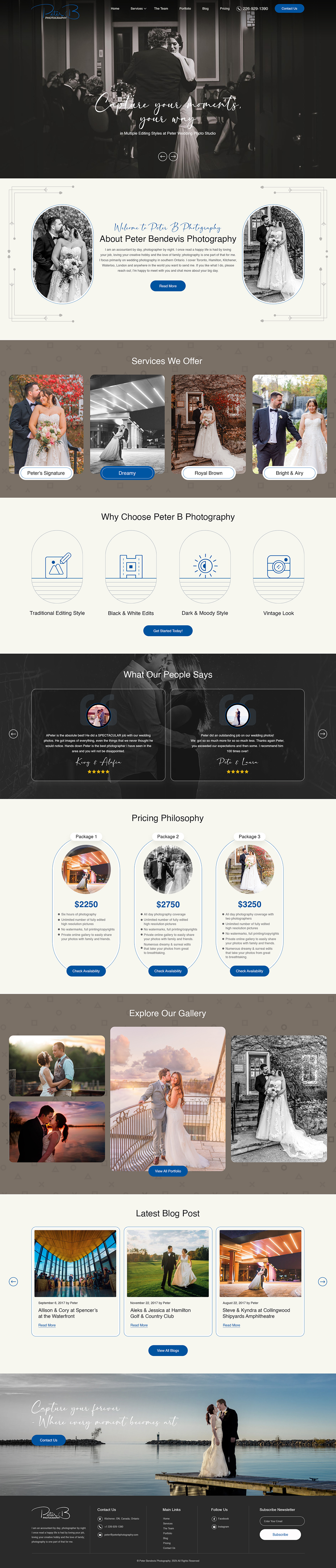 Web Design by IDesign1606 for this project | Design #34588873