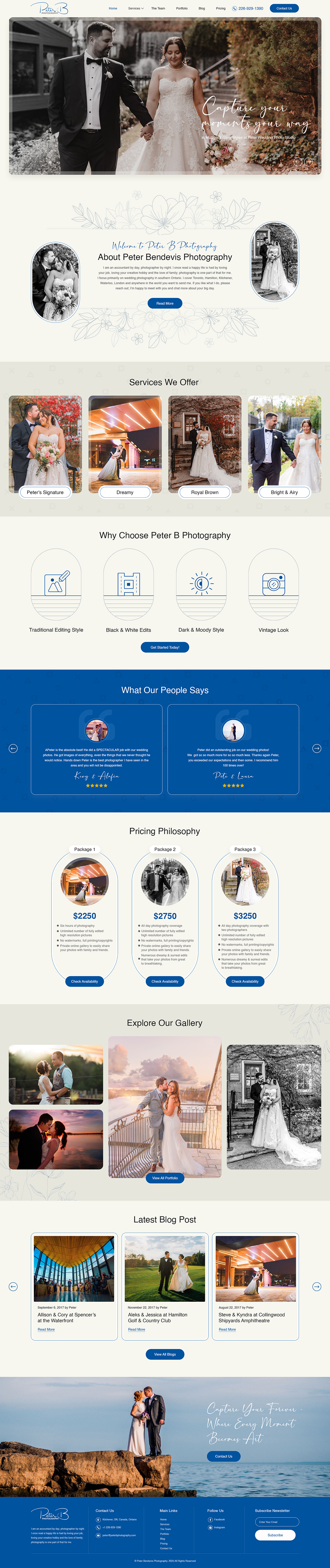 Web Design by IDesign1606 for this project | Design #34588874