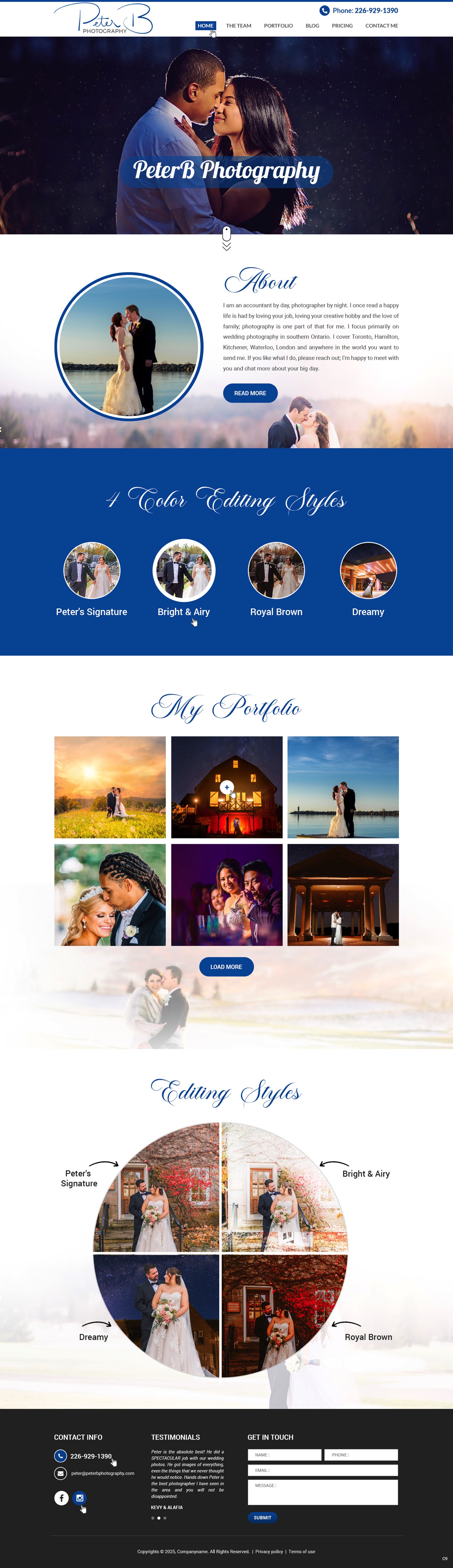 Web Design by pb for this project | Design #34552857