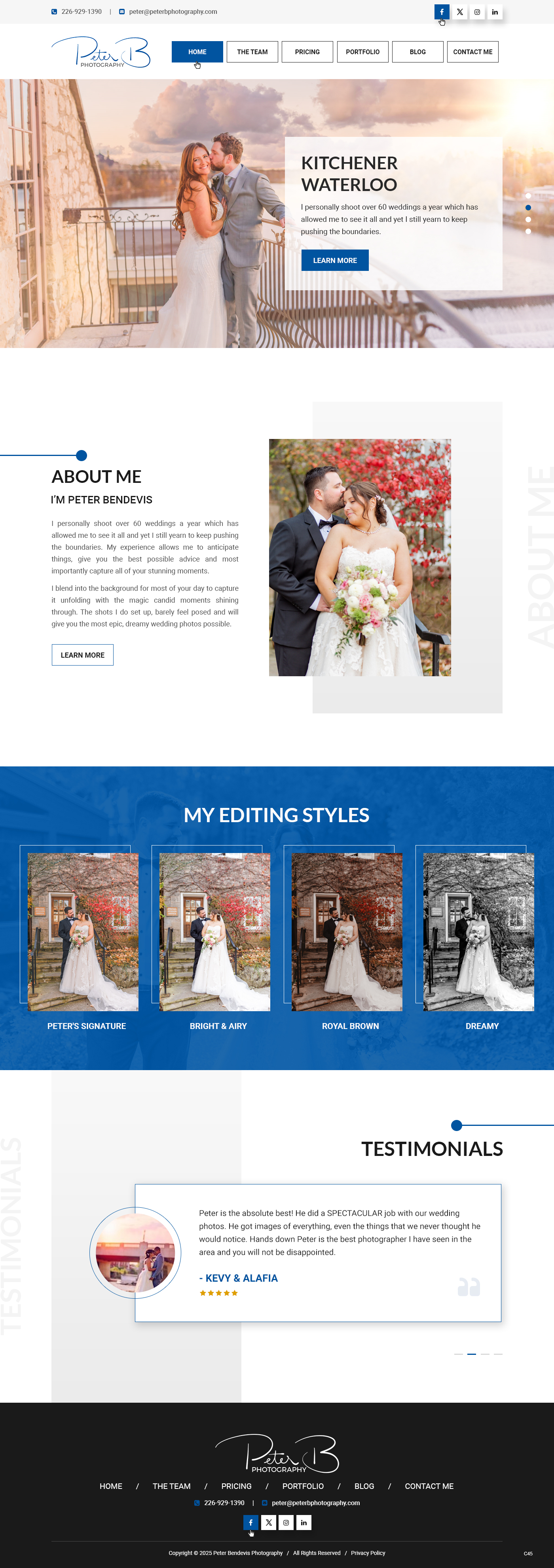 Web Design by pb for this project | Design #34552859