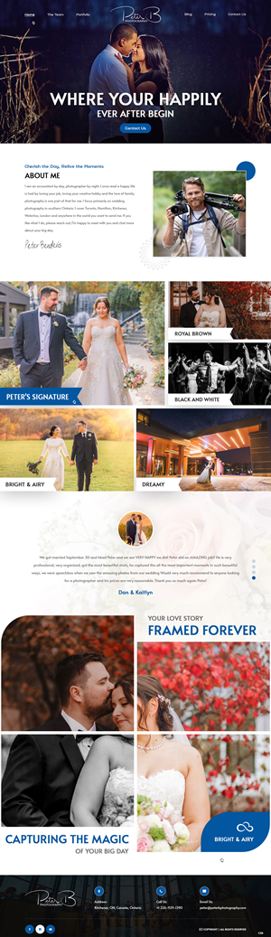 Web Design par pb pour ce projet | Design : #34552867