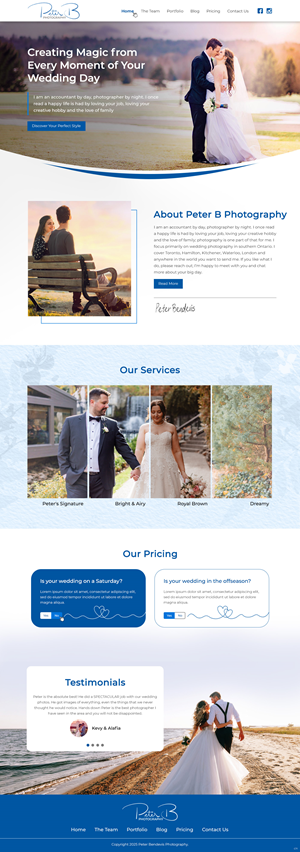 Web Design by pb for this project | Design: #34552872