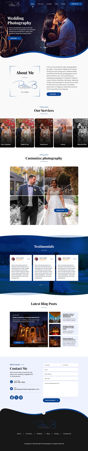 Web Design by pb for this project | Design: #34552874