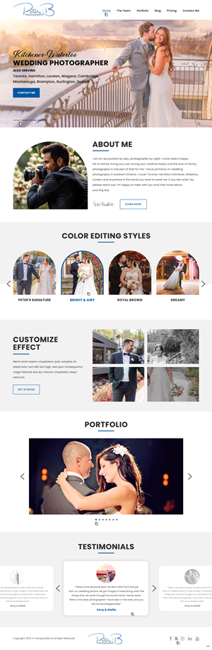 Web Design by pb for this project | Design: #34552877