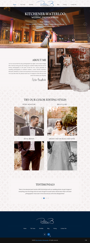 Web Design by pb for this project | Design: #34559587