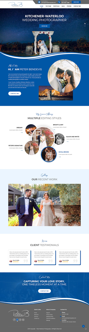 Web Design by pb for this project | Design: #34559589