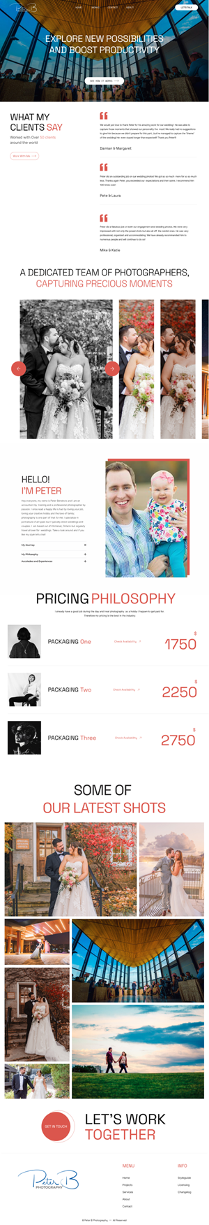 Web Design by Taufik H for this project | Design: #34600839