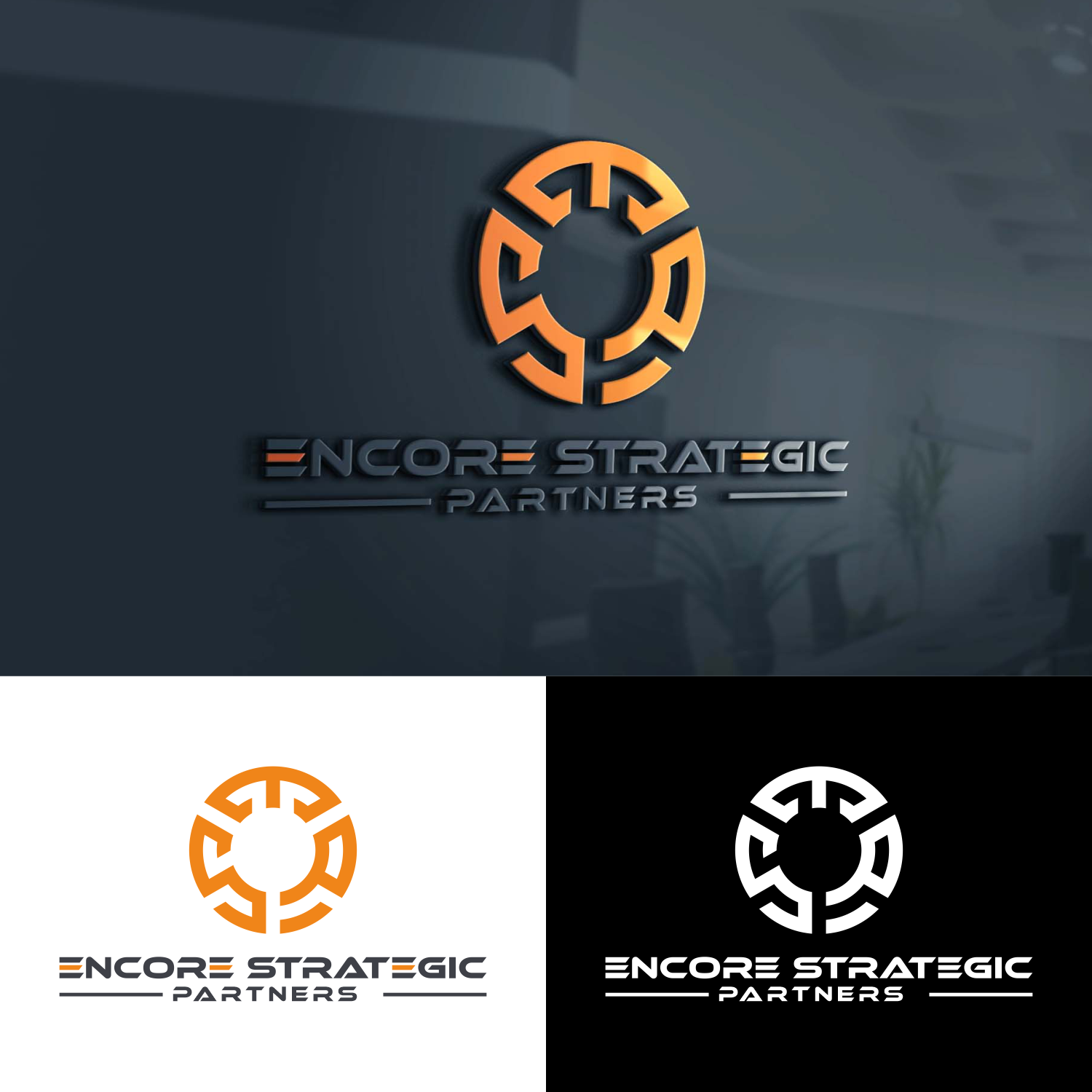 Logo Design by Solikin Design for Encore Strategic Partners, LLC | Design #34548211