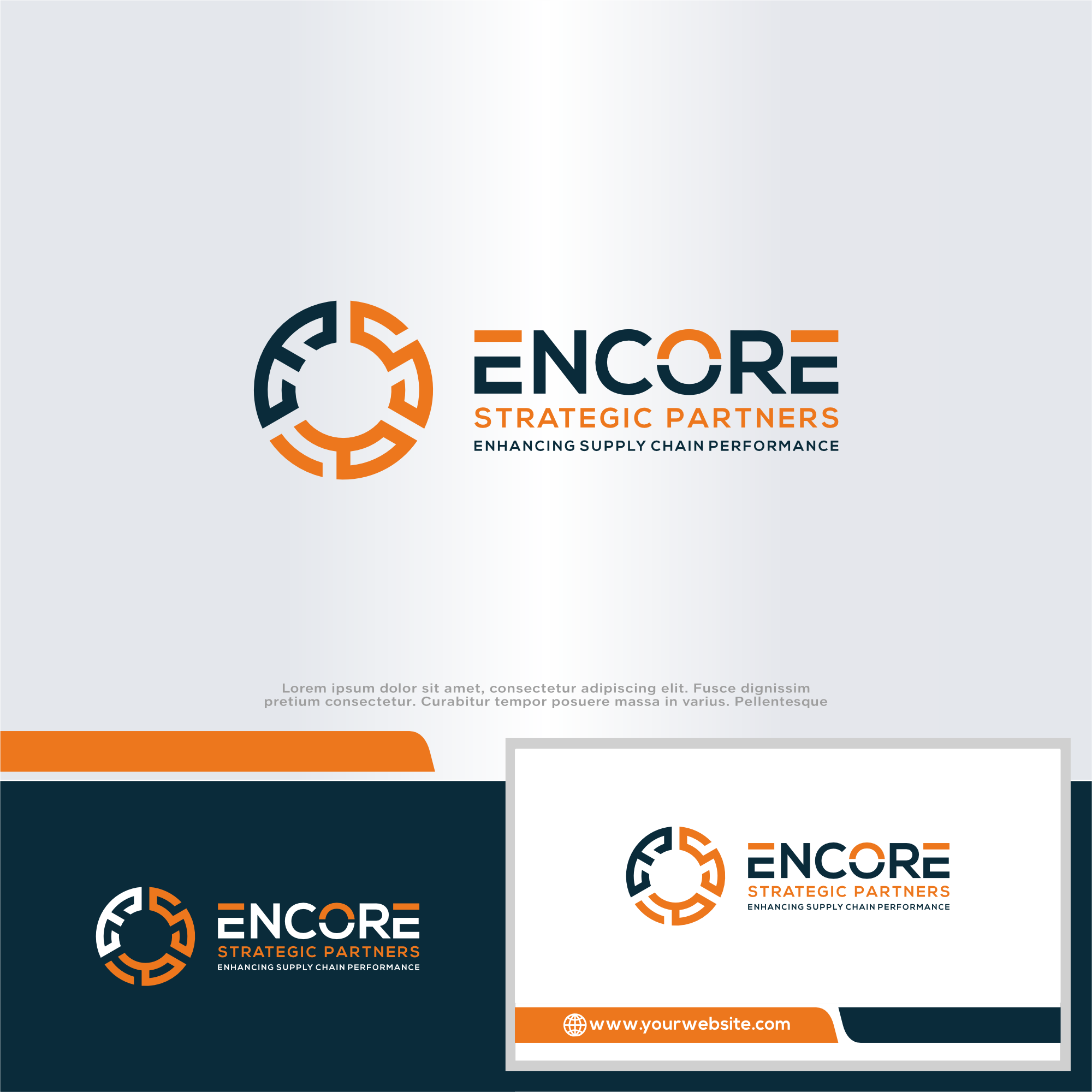 Logo Design by win it for Encore Strategic Partners, LLC | Design #34546903