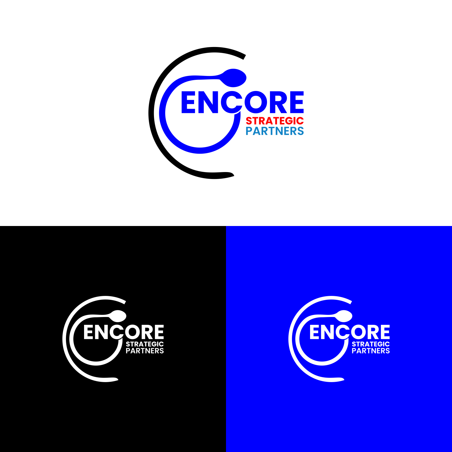 Logo Design by Turz Design for Encore Strategic Partners, LLC | Design #34556577