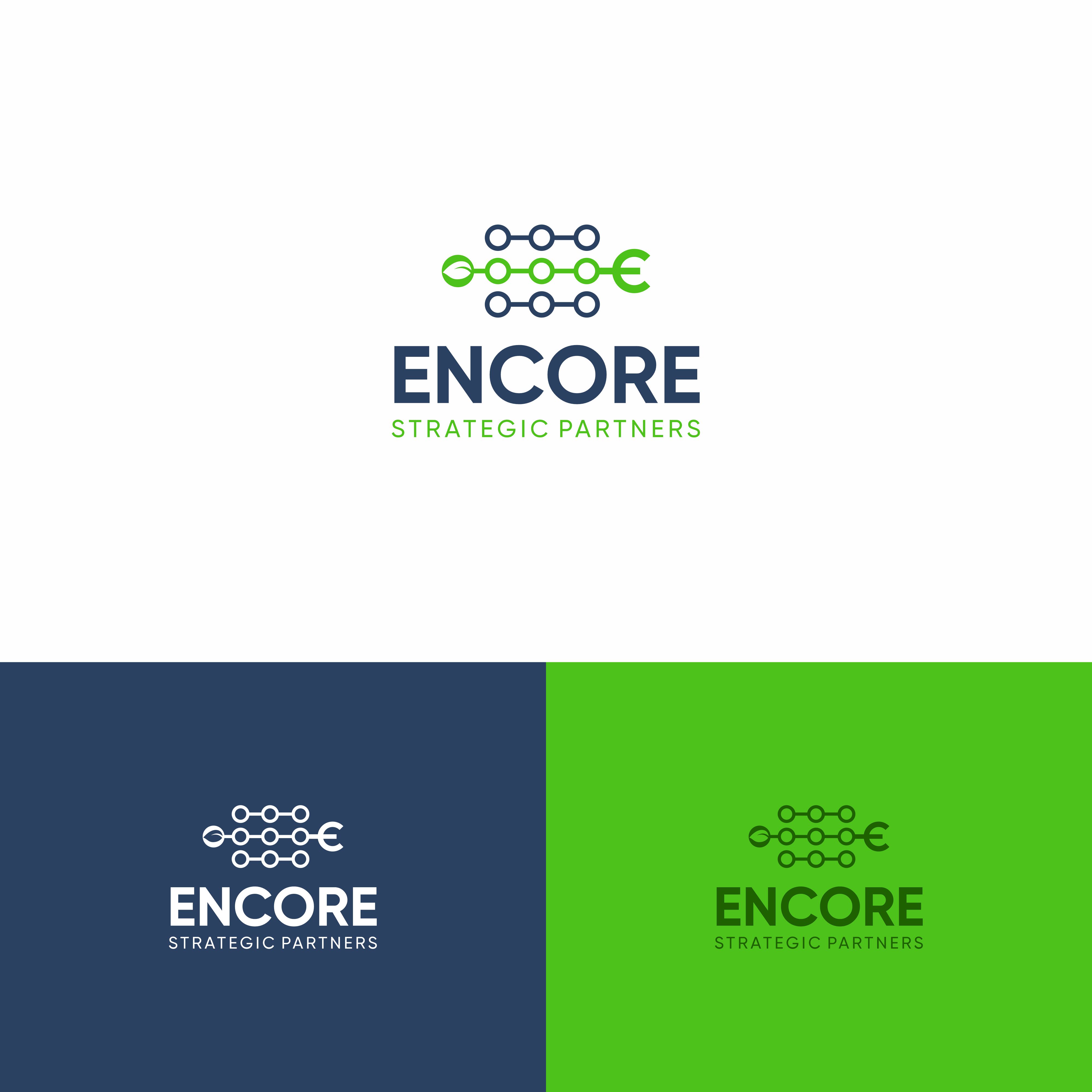 Logo Design by Killer Draw for Encore Strategic Partners, LLC | Design #34586933