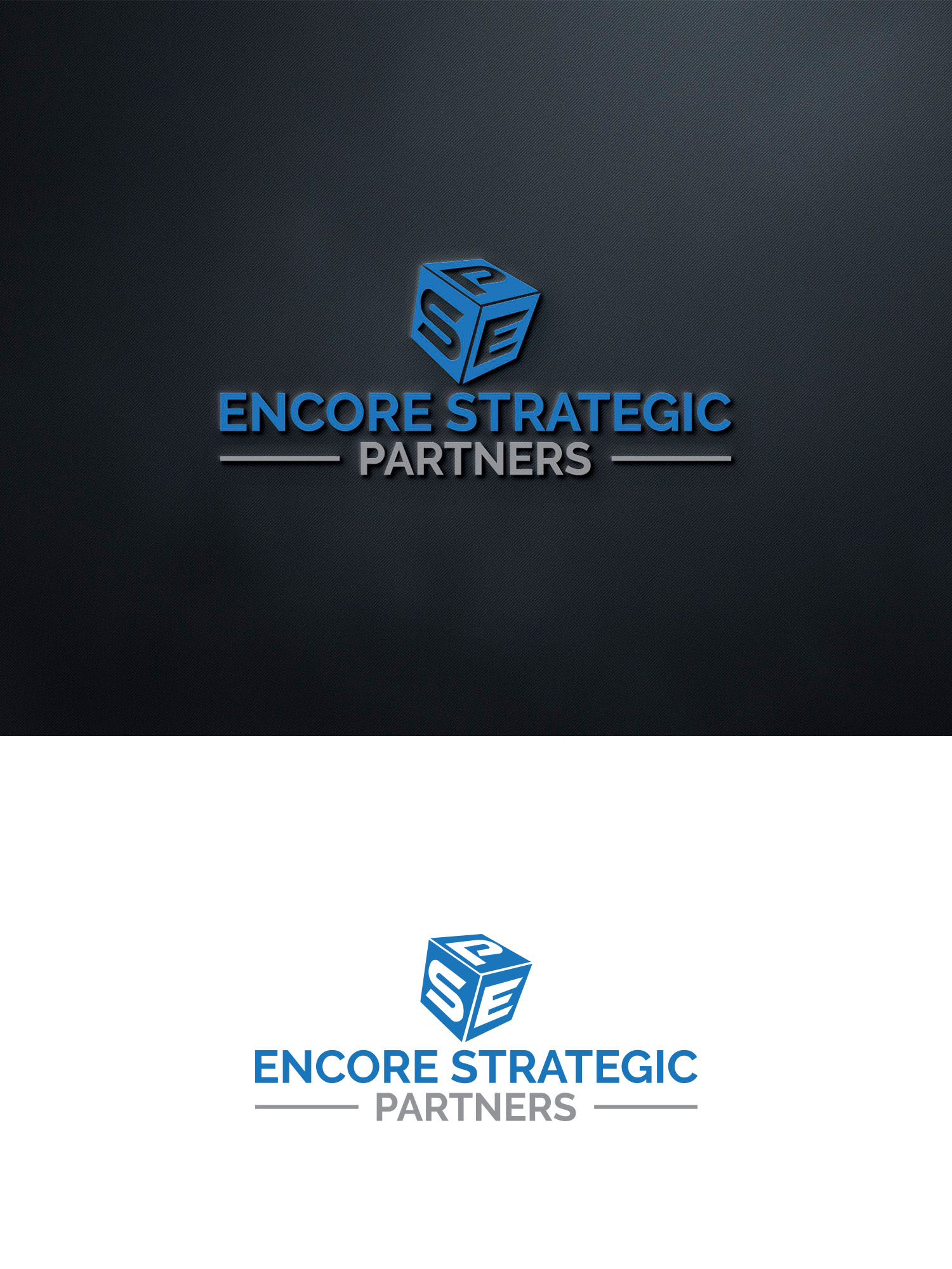 Logo Design by Majesty Design  for Encore Strategic Partners, LLC | Design #34552343