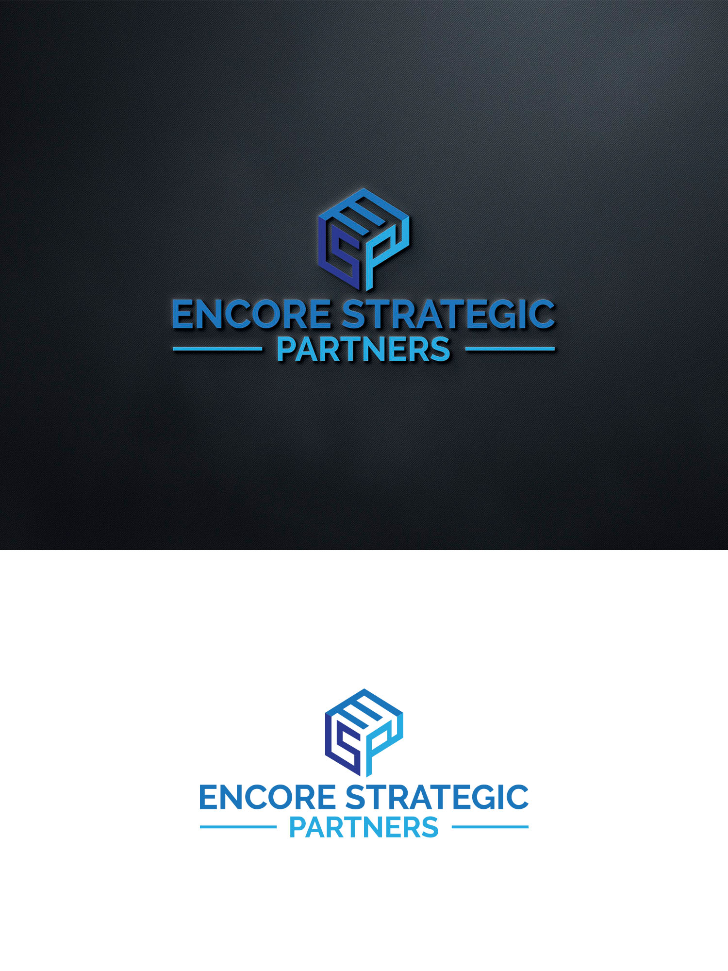 Logo Design by Majesty Design  for Encore Strategic Partners, LLC | Design #34552344