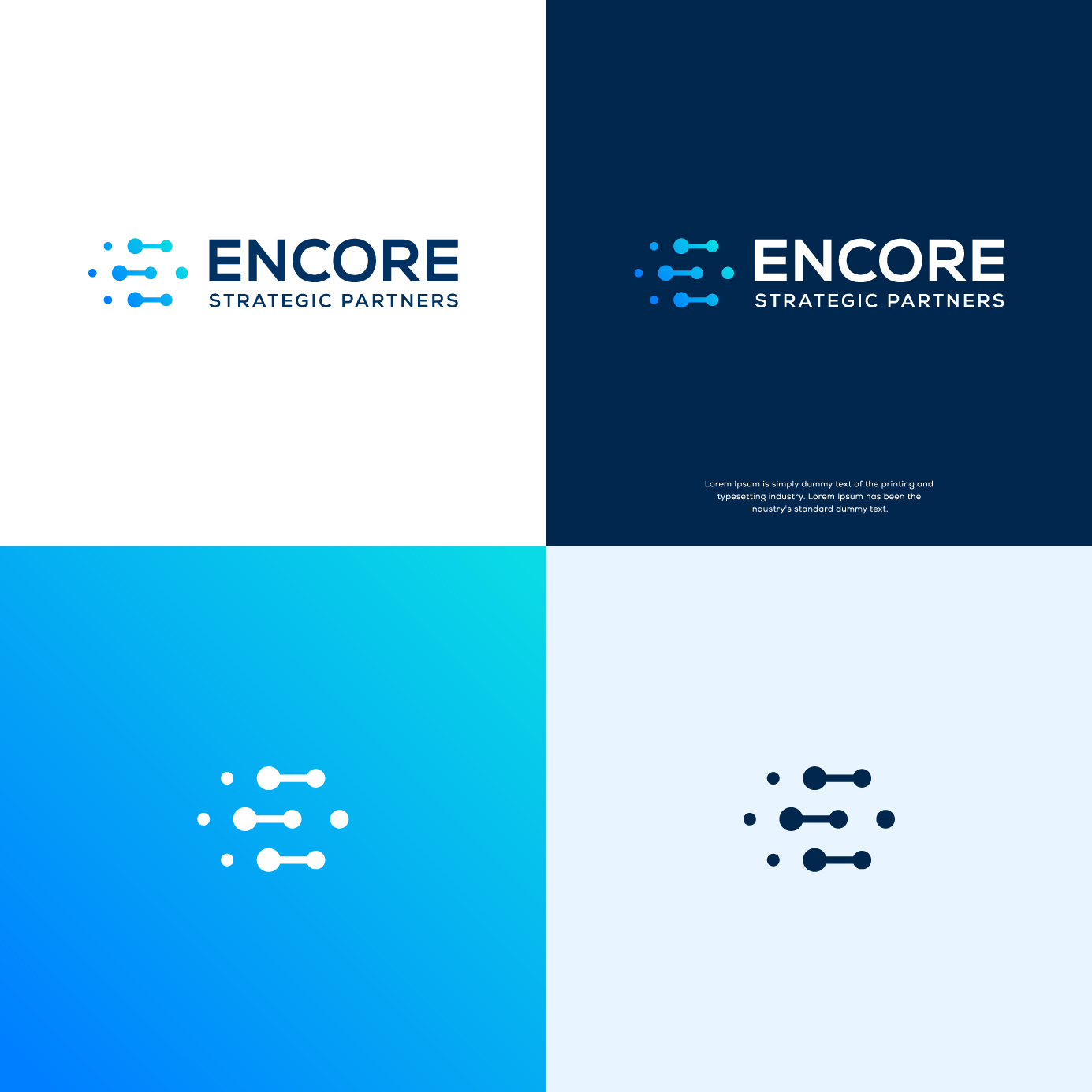 Logo Design by The Lion Studios for Encore Strategic Partners, LLC | Design #34550635