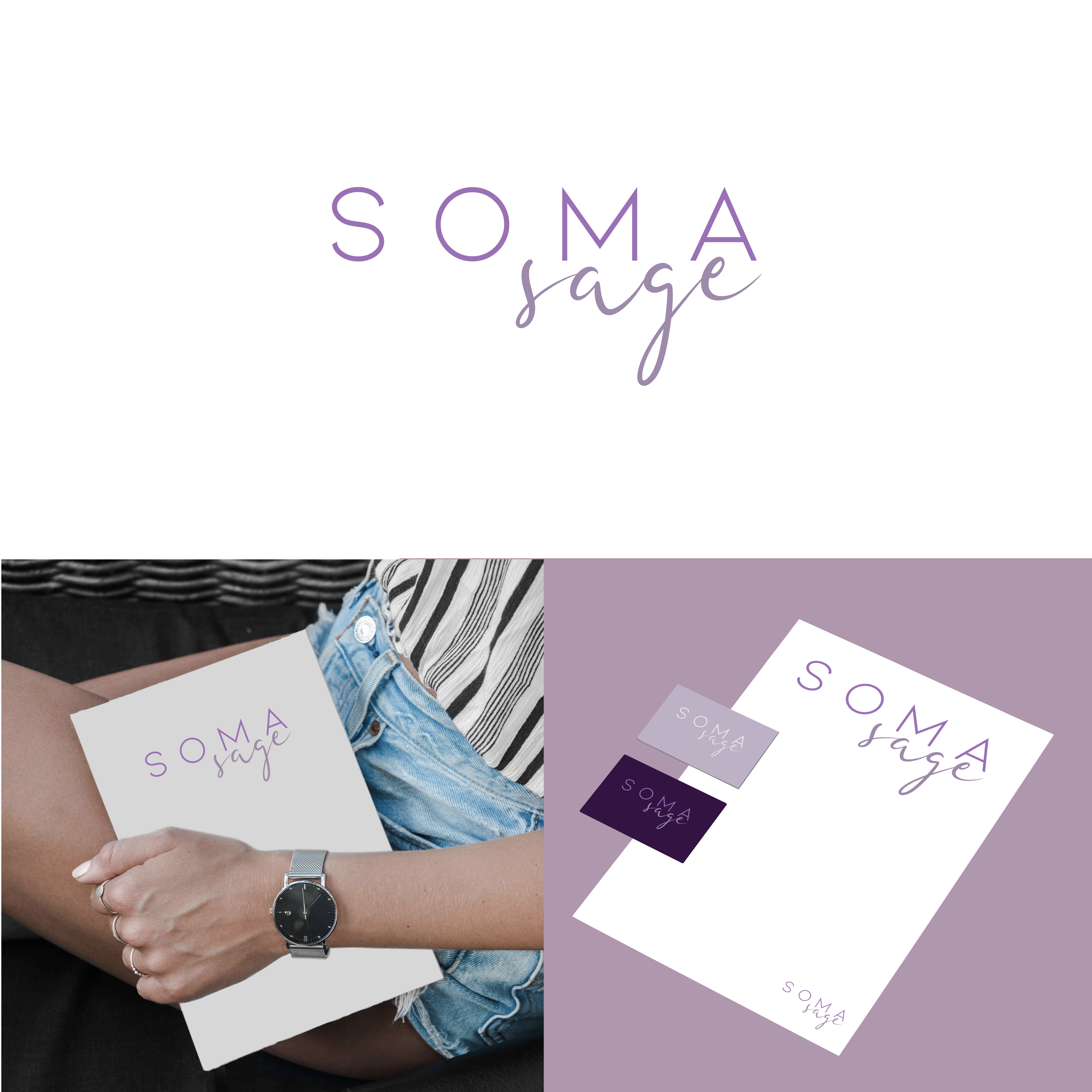 Logo Design by AnninWonderland for Soma Sage Health & Healing Inc. | Design #34582064