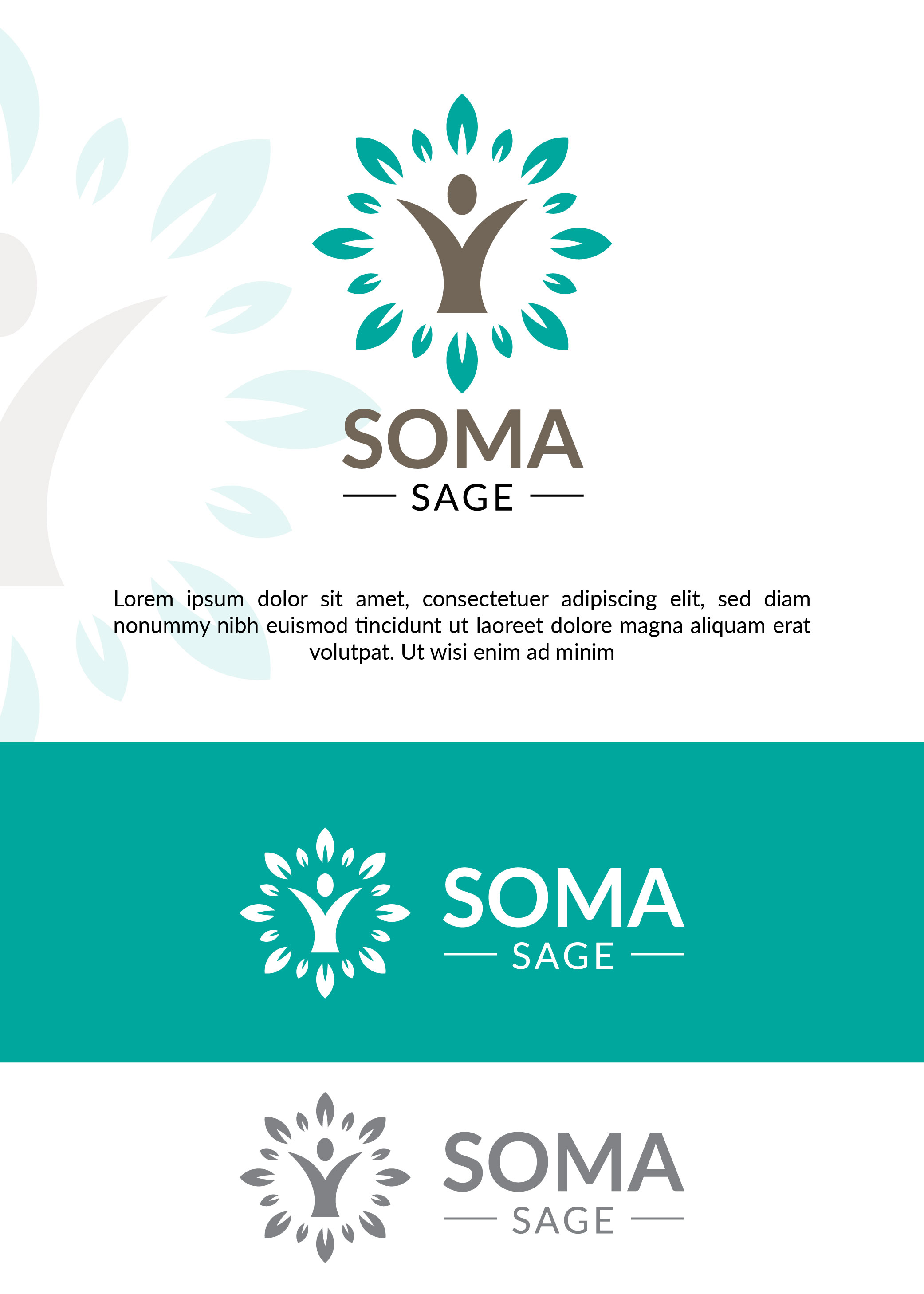 Logo Design by NeilDesign for Soma Sage Health & Healing Inc. | Design #34546671