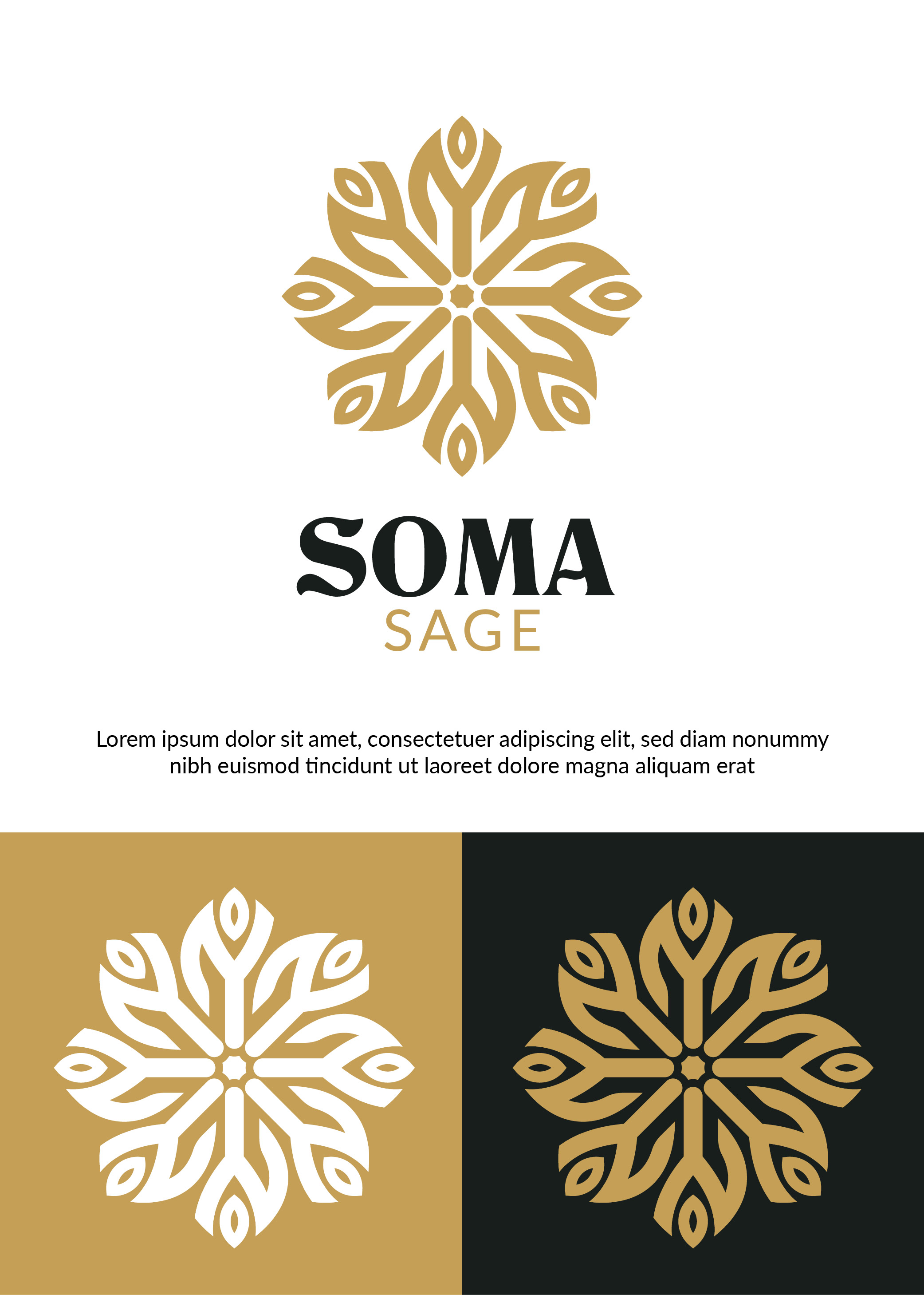 Logo Design by NeilDesign for Soma Sage Health & Healing Inc. | Design #34556299