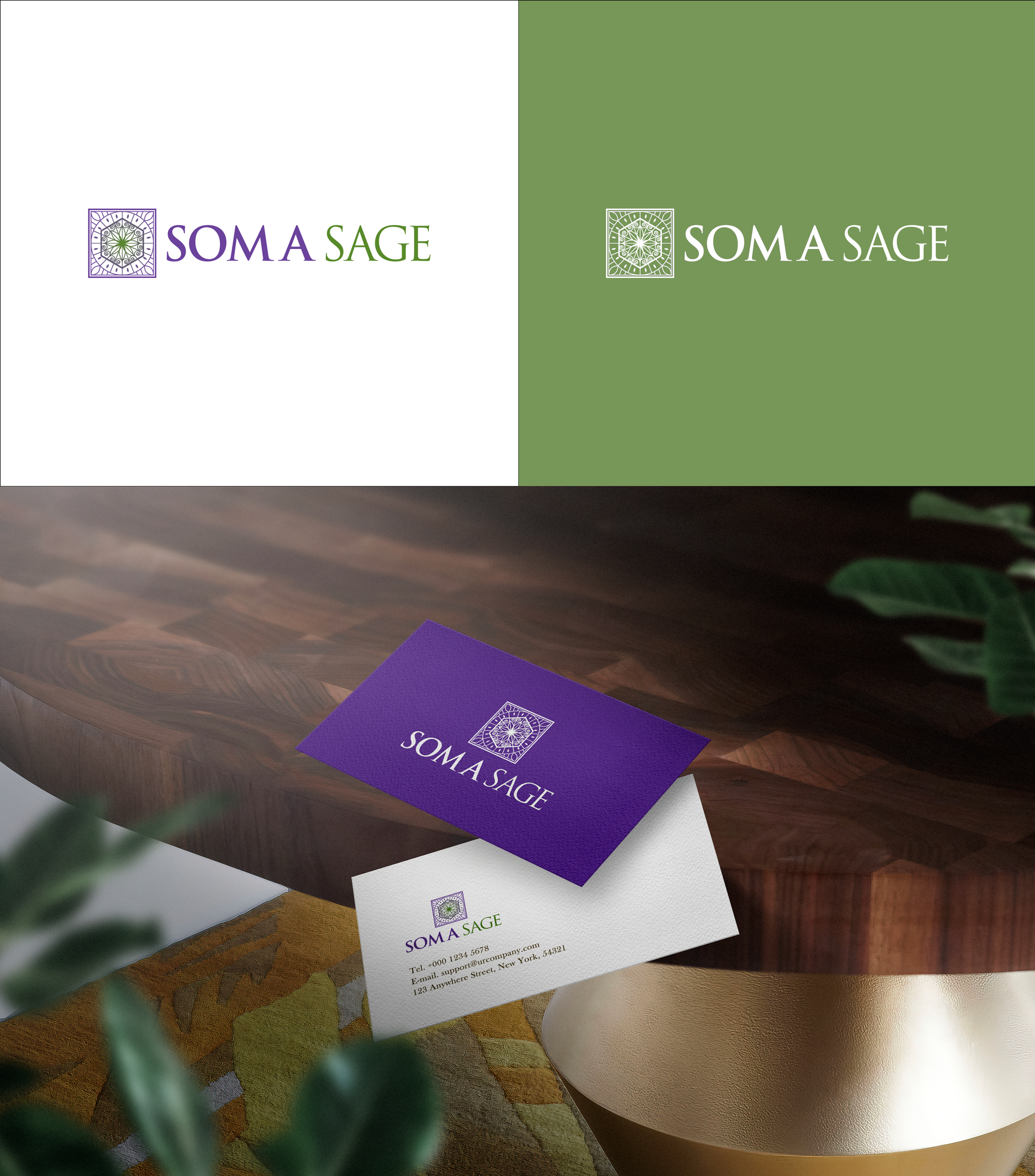 Diseño de Logo por RA-bica para Soma Sage Health & Healing Inc. | Diseño #34551194