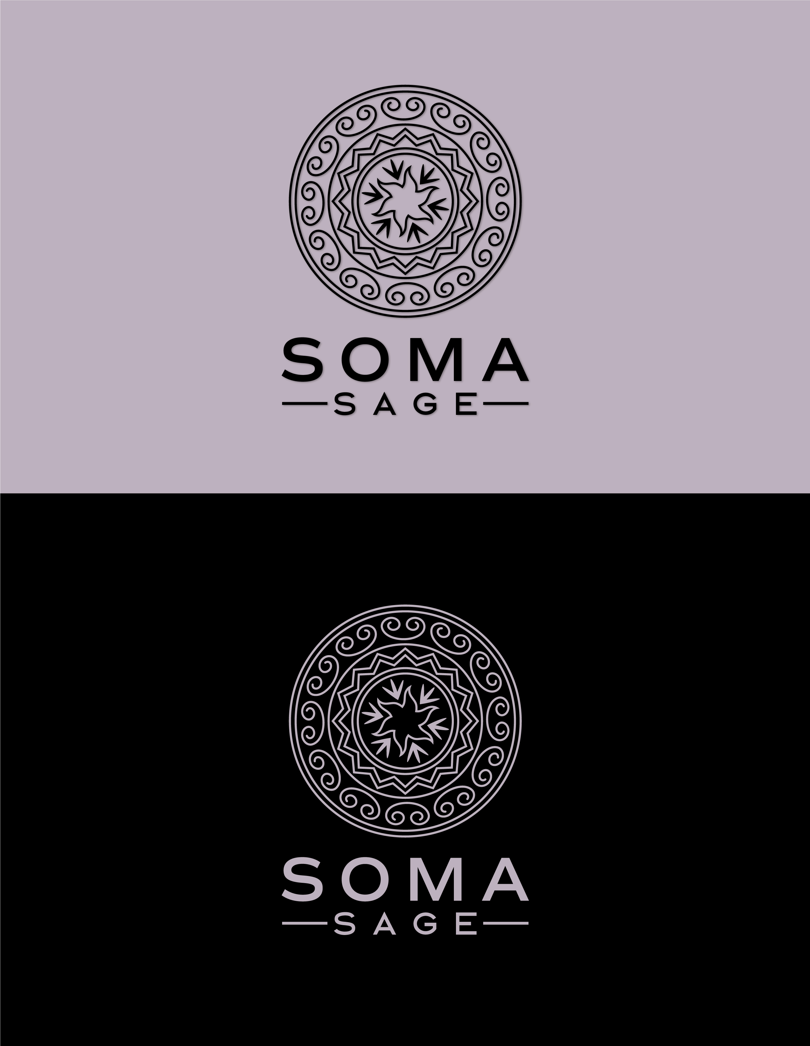Logo Design by Tube light for Soma Sage Health & Healing Inc. | Design #34679175
