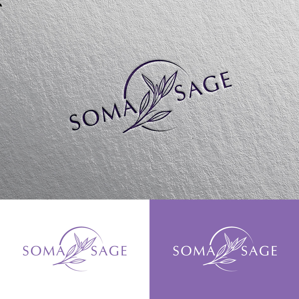 Logo-Design von Alex Henry für Soma Sage Health & Healing Inc. | Design #34547185