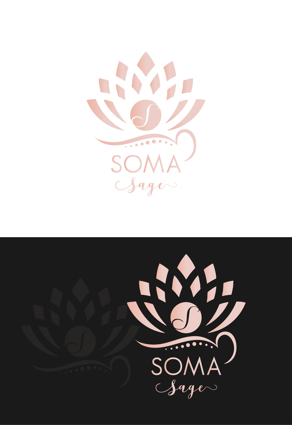 Logo Design by Hamza  Al-Muttalib for Soma Sage Health & Healing Inc. | Design #34549875