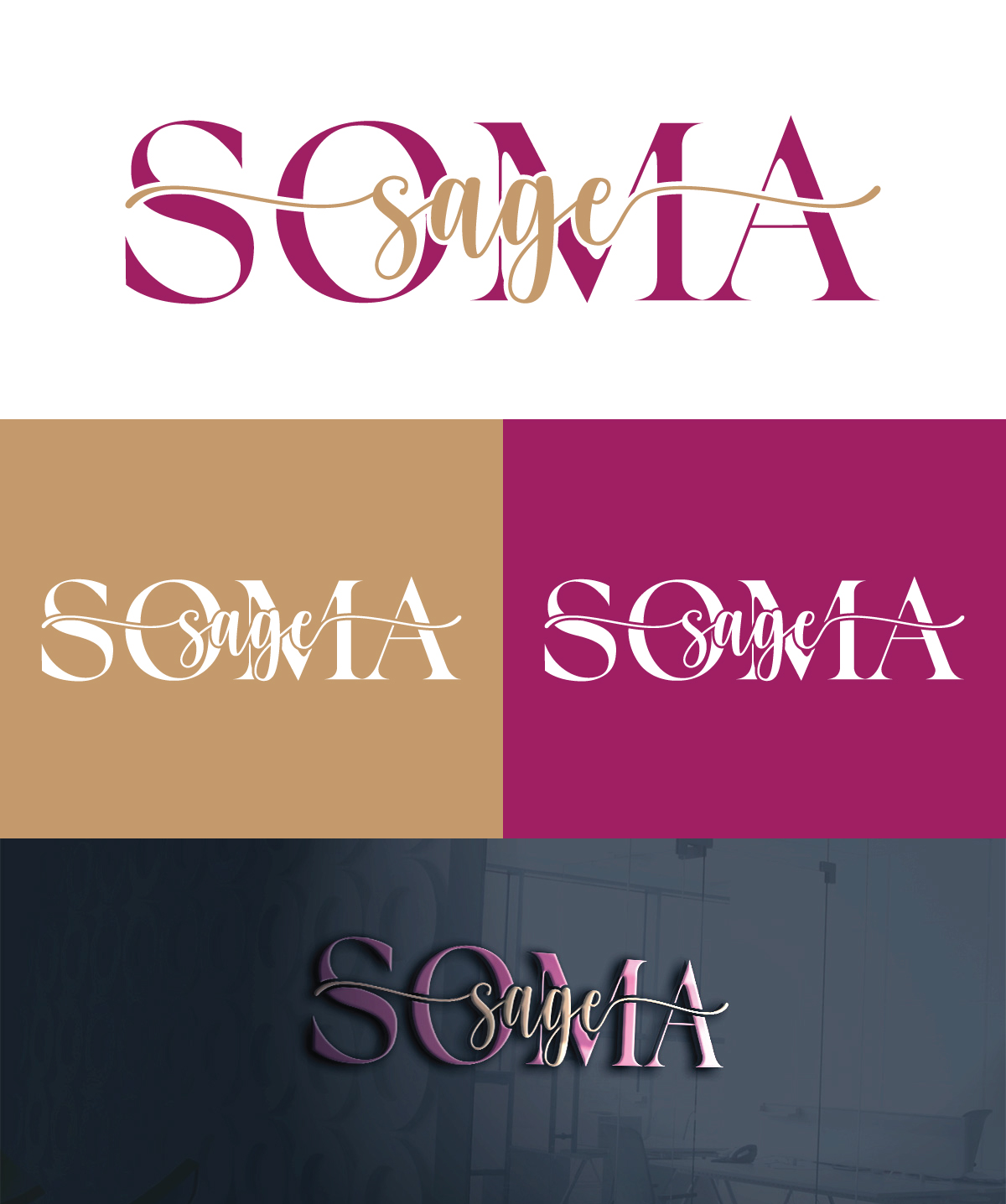 Logo Design by jessimorge for Soma Sage Health & Healing Inc. | Design #34571348